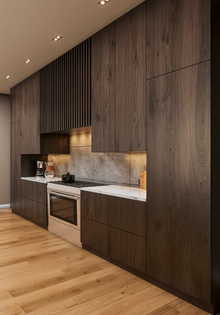 Realm Cabinet - Custom Kitchen Cabinets - Flat Modern Style (1)