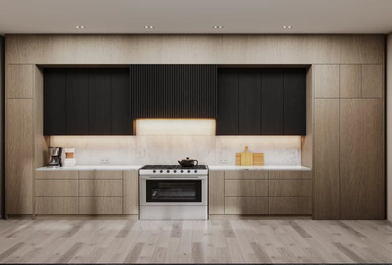 Realm Cabinet - Custom Kitchen Cabinets - Flat Modern Style (2)