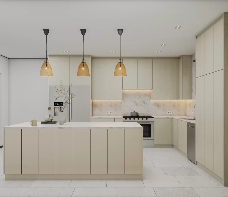 Realm Cabinet - Custom Kitchen Cabinets - Flat Modern Style (2)