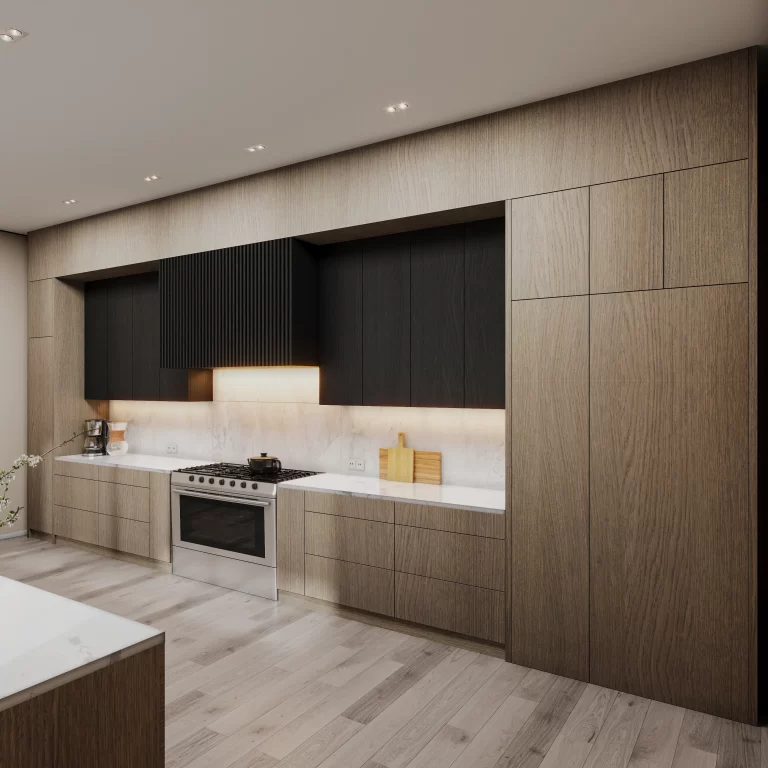 Realm Cabinet - Custom Kitchen Cabinets - Flat Modern Style (3)