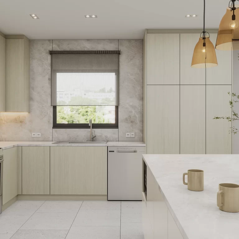 Realm Cabinet - Custom Kitchen Cabinets - Flat Modern Style (4)