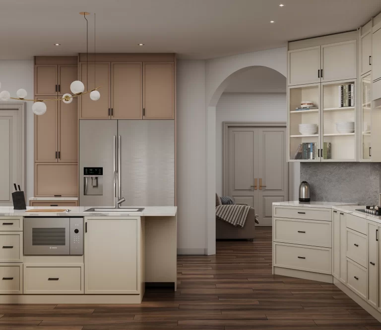 Realm Cabinet - Custom Kitchen Cabinets - Slim Shaker (5)